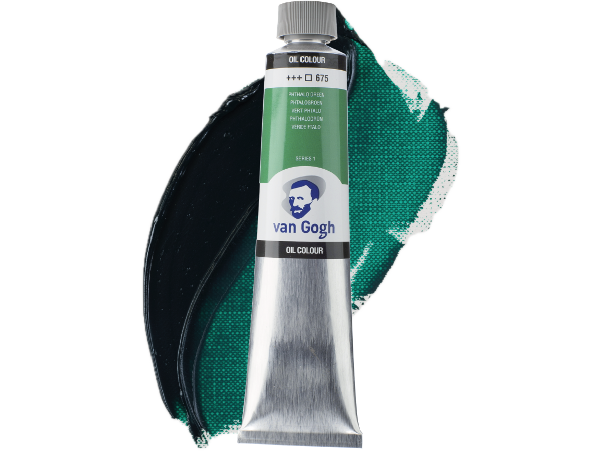 TALENS VAN GOGH ÖLFARBE 200ML PHTHALOGRÜN 675 1