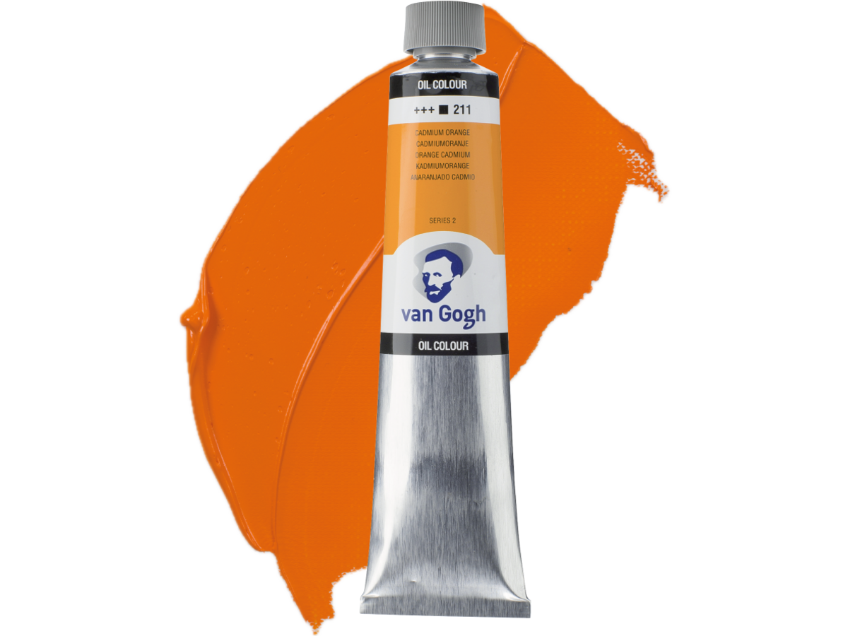 VAN GOGH OLIEVERF 200ML S2 CADMIUM ORANGE 211 1
