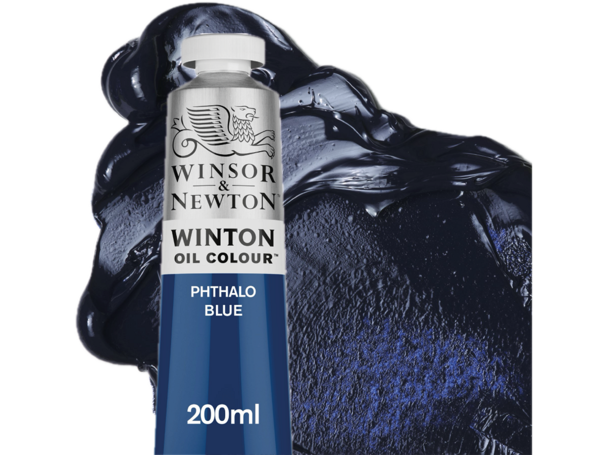 WINSOR & NEWTON WINTON 200ML S1 516 PHTALO BLUE 1