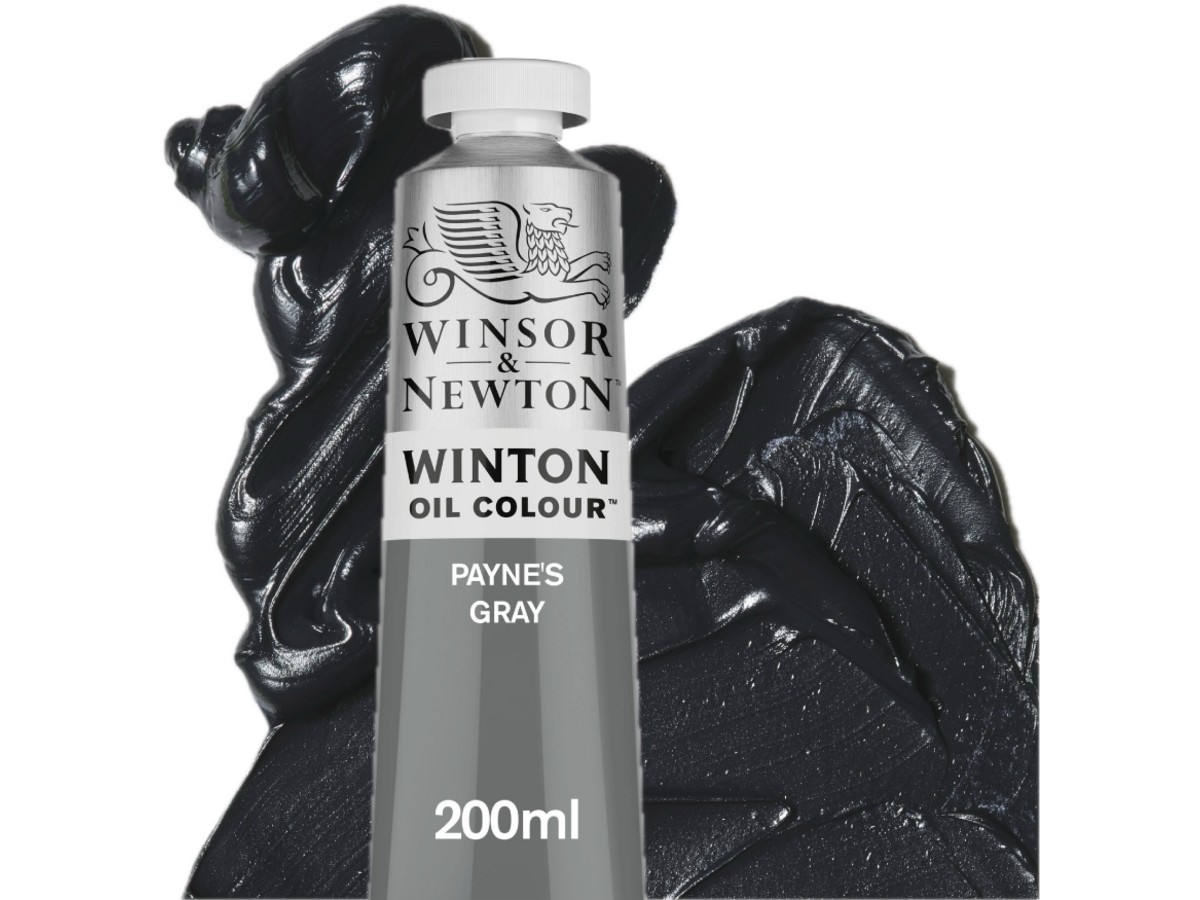 WINSOR & NEWTON WINTON 200ML S1 465 PAYNES GREY 1