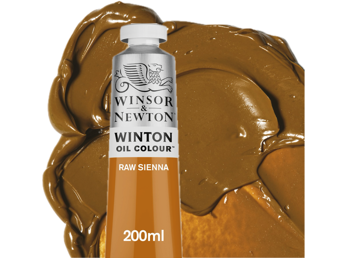 WINSOR & NEWTON WINTON 200ML S1 552 RAW SIENNA 1