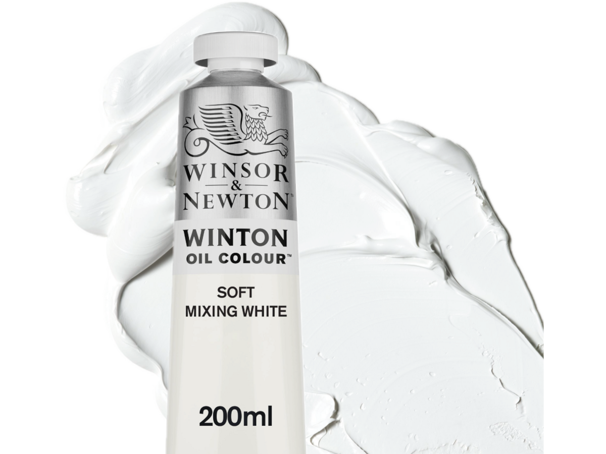 WINSOR & NEWTON WINTON 200ML S1 415 SOFT MIXING WHITE 1