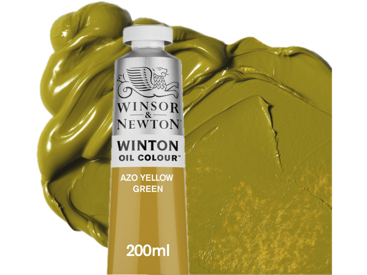 WINSOR & NEWTON WINTON 200ML S1 280 AZO YELLOW GREEN 1