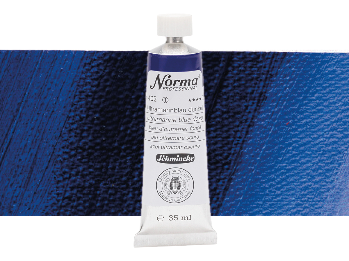 SCHMINCKE NORMA ÖLFARBE  35ML S1 402 ULTRAMARINBLAU DUNKEL 1