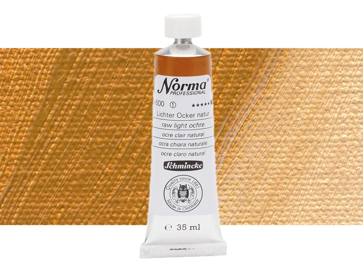 SCHMINCKE NORMA ÖLFARBE 35ML S1 600 LICHTER OCKER NATUR 1