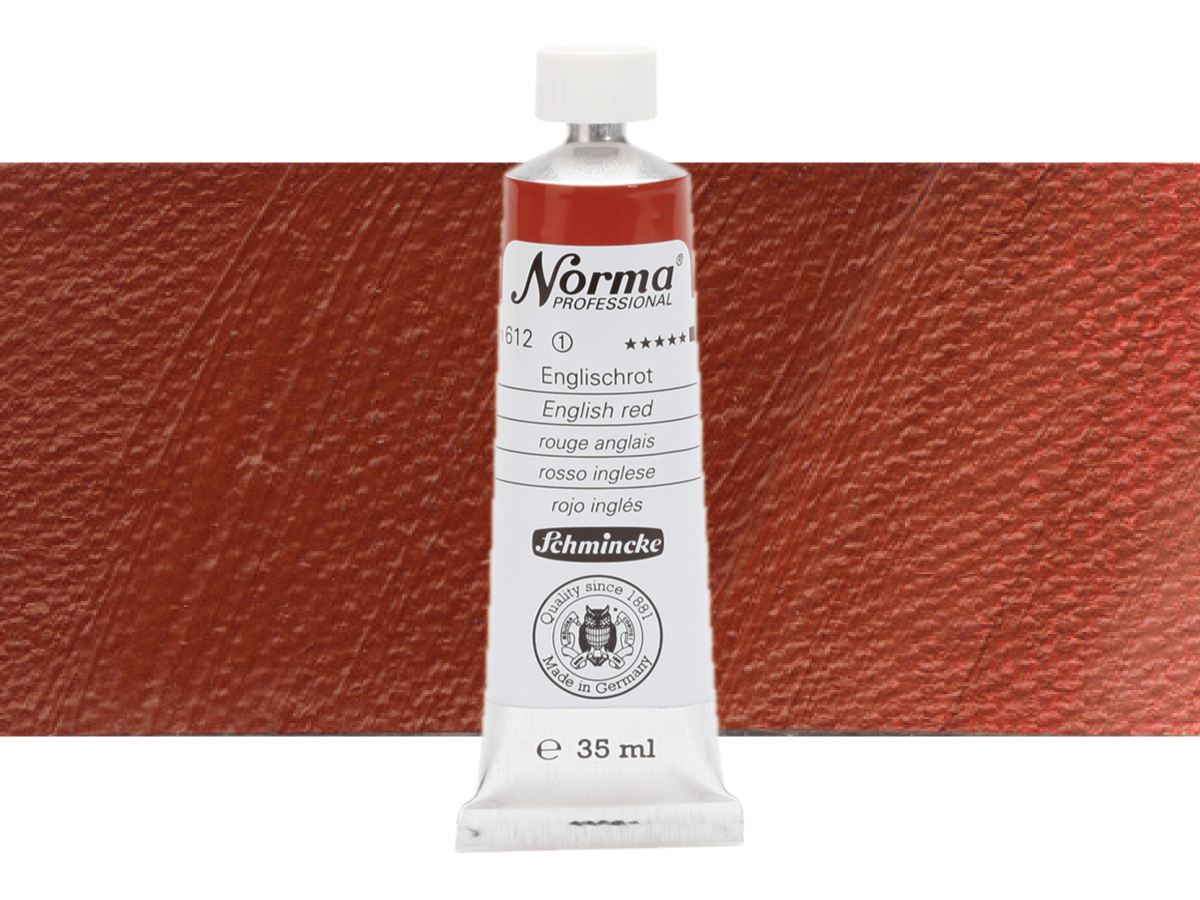 SCHMINCKE NORMA ÖLFARBE  35ML S1 612 ENGLISCHROT 1