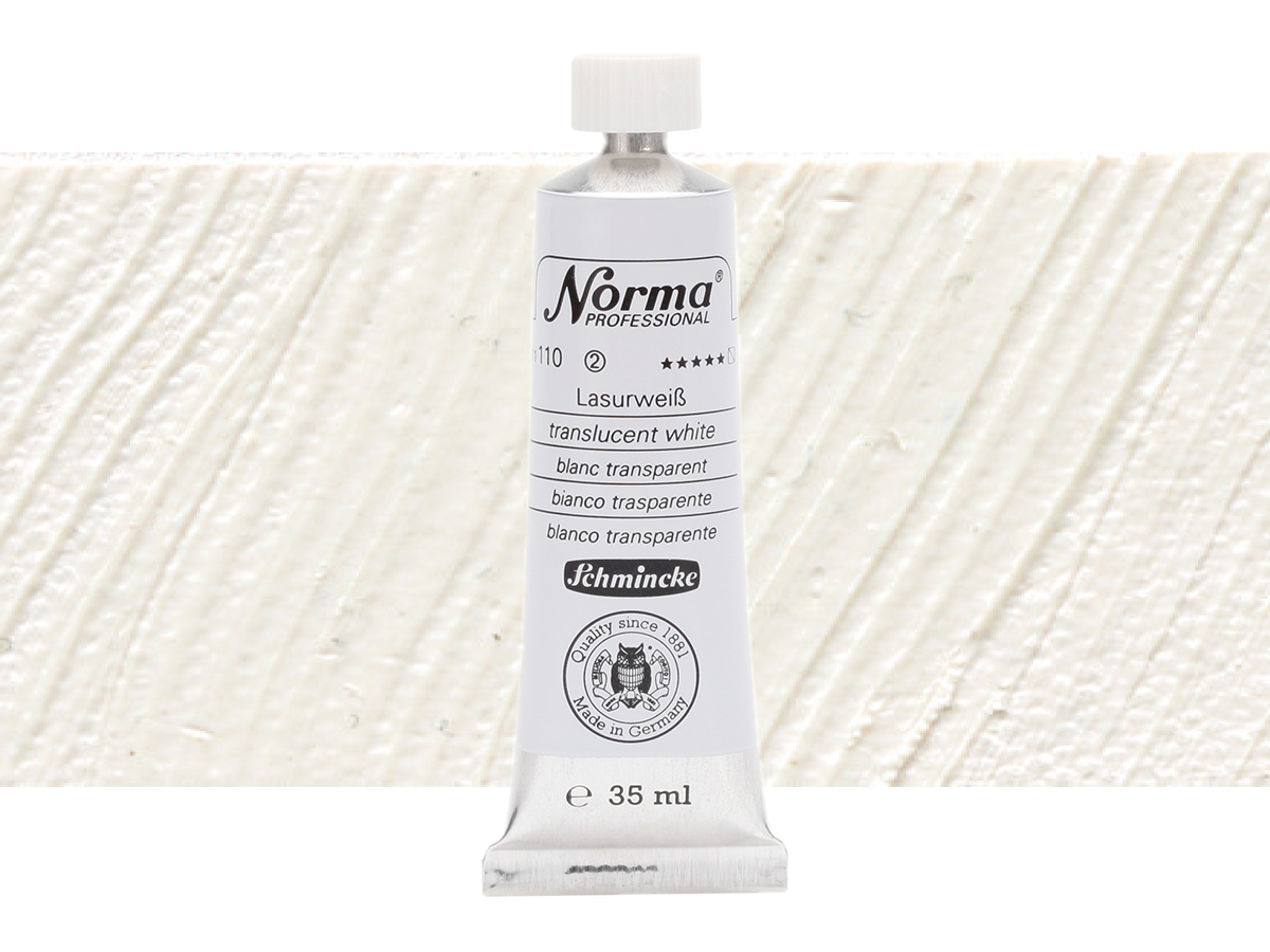 SCHMINCKE NORMA ÃLFARBE 35ML S2 110 LASURWEIß 1