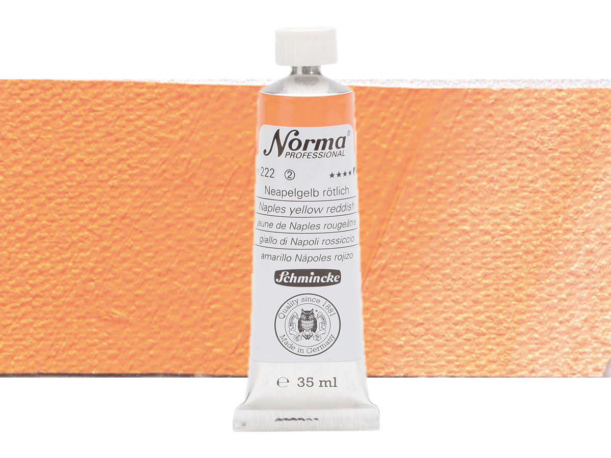 SCHMINCKE NORMA ÖLFARBE 35ML S2 222 NEAPELGELB RÖTLICH 1