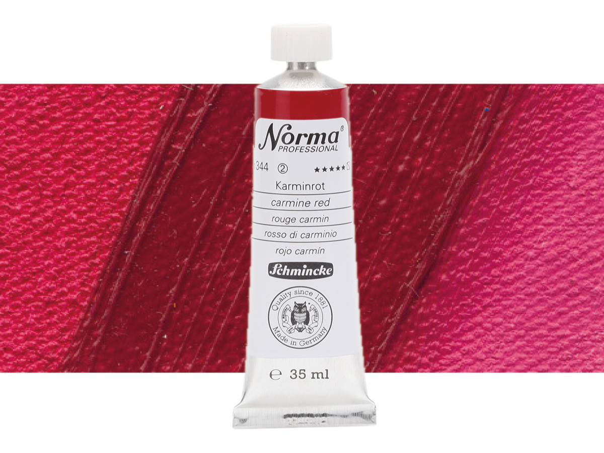 SCHMINCKE NORMA ÖLFARBE  35ML S2 344 KARMINROT 1