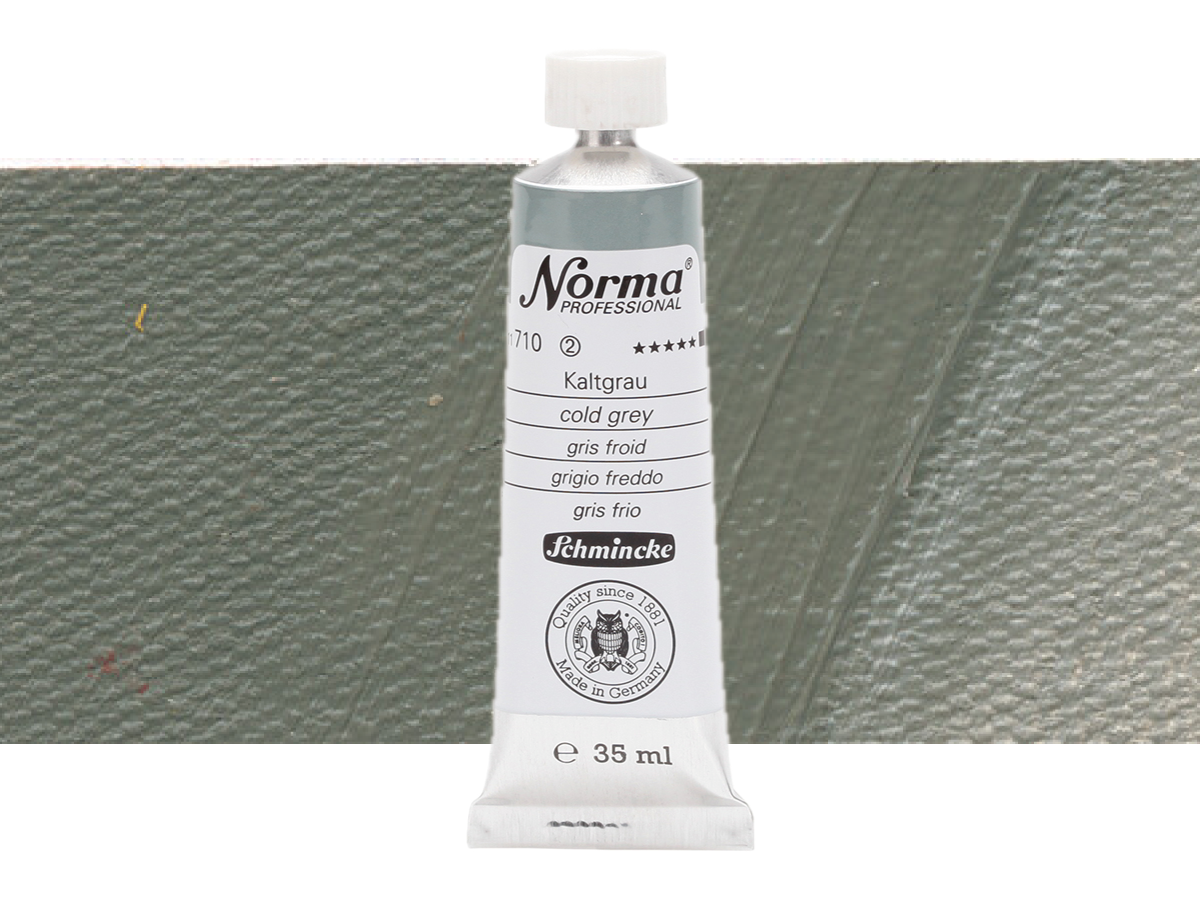 SCHMINCKE NORMA ÖLFARBE 35ML S2 710 KALTGRAU 1
