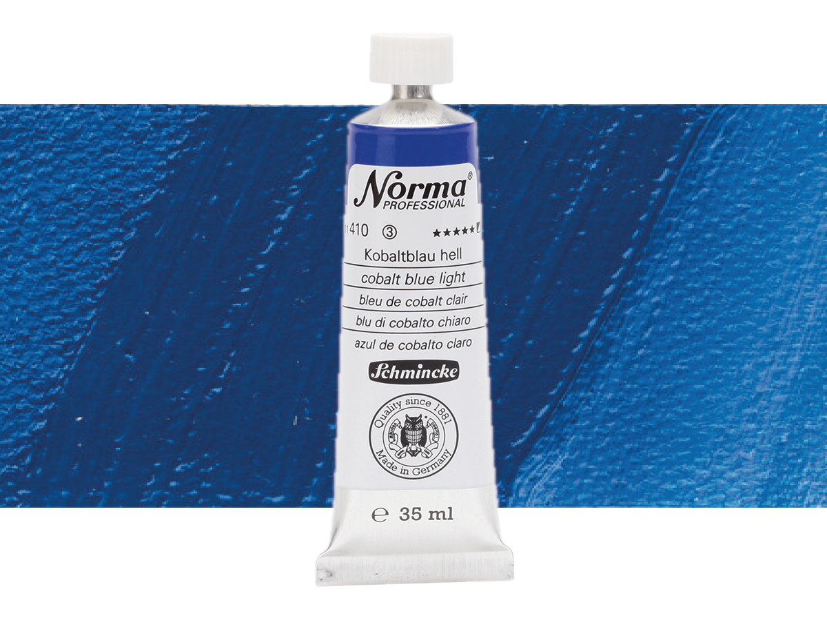 SCHMINCKE NORMA ÖLFARBE 35ML S3 410 KOBALTBLAU HELL 1