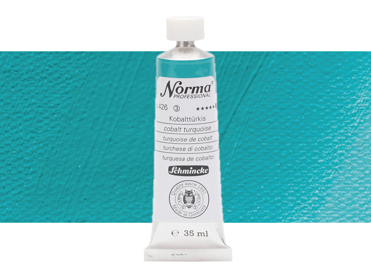 SCHMINCKE NORMA ÖLFARBE 35ML S3 426 KOBALTTÜRKIS 1