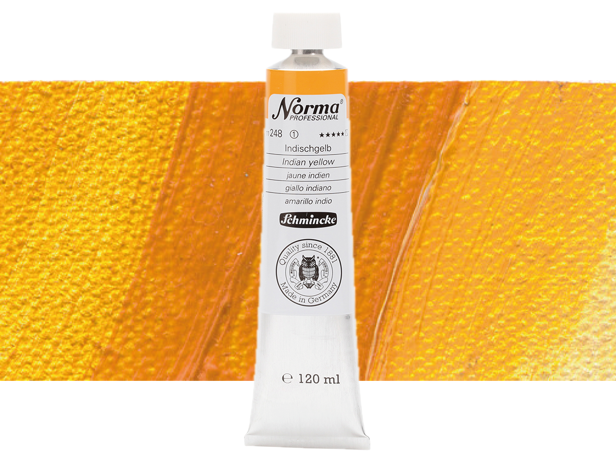 SCHMINCKE NORMA ÖLFARBE 120ML S1 248 INDISCHGELB 1