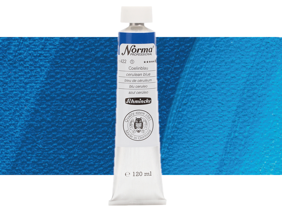 SCHMINCKE NORMA ÖLFARBE 120ML S1 422 COELINBLAU 1