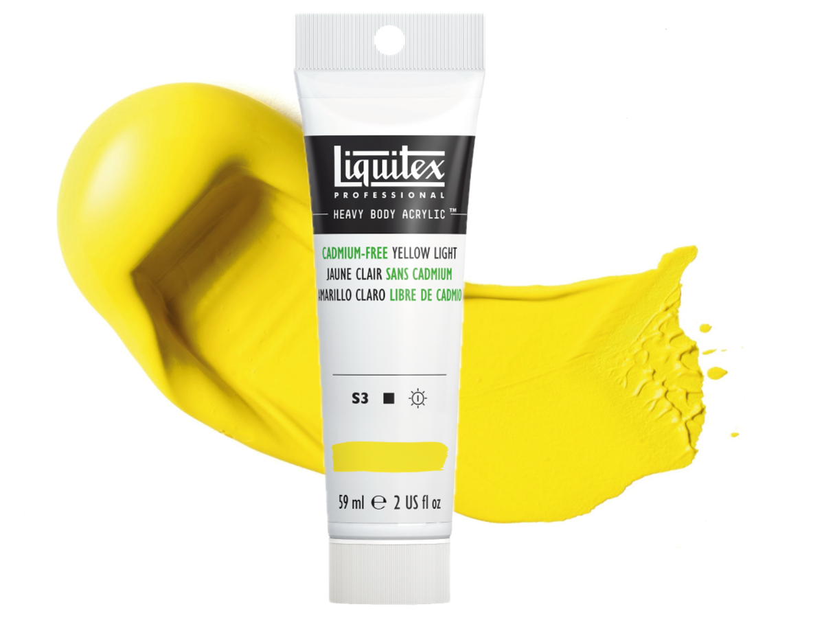 LIQUITEX HEAVY BODY 59ML 889 KADMIUM FREI HELL GELB 1