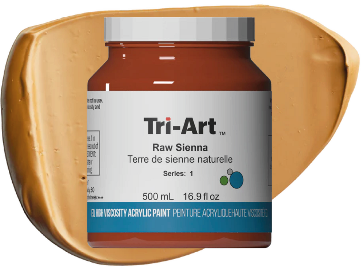 TRI-ART ACRYLFARBE 500ML S1 SIENA NATUR 1