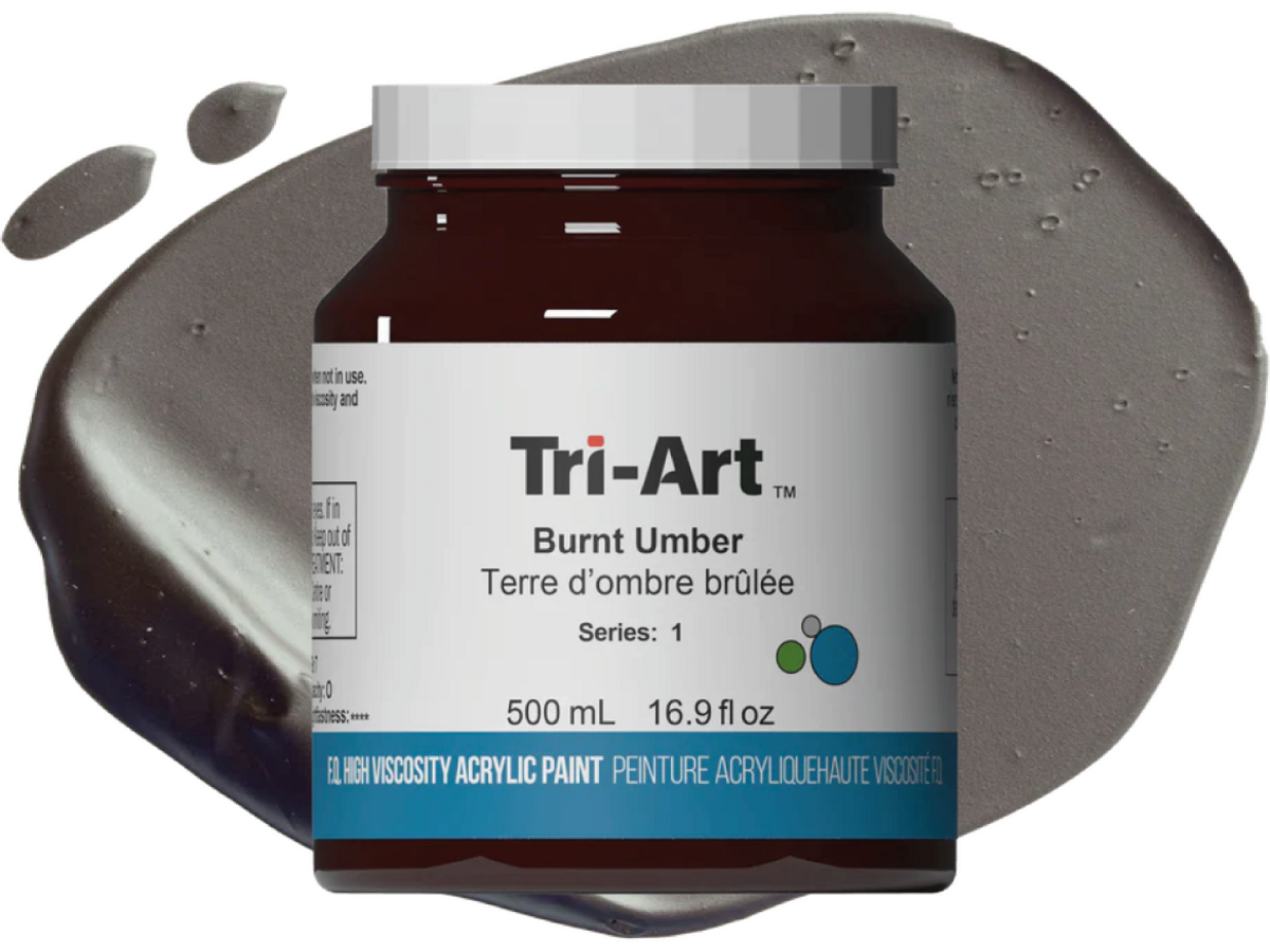 TRI-ART ACRYLFARBE 500ML S1 UMBRA GEBRANNT 1