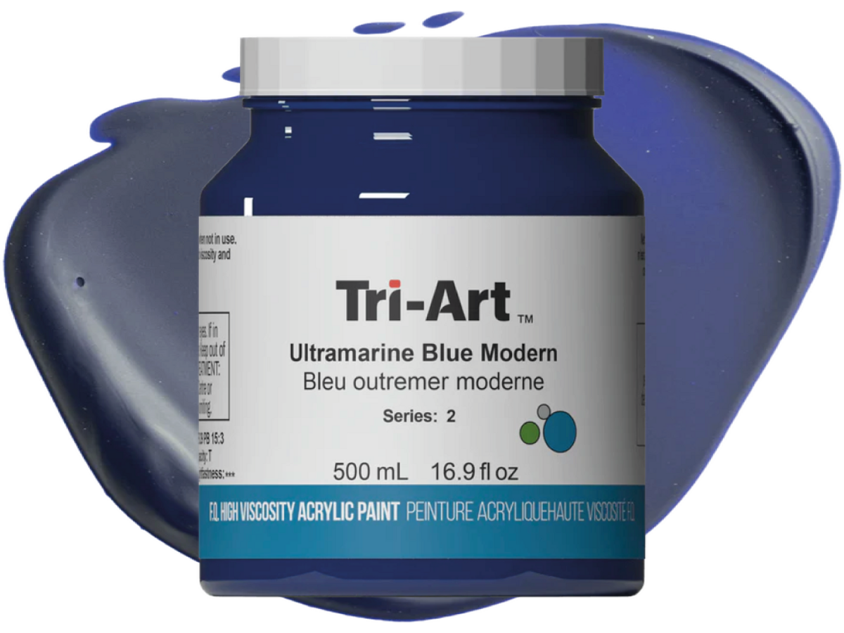 TRI-ART ACRYLFARBE 500ML S2 ULTRAMARINE BLUE MODERN 1