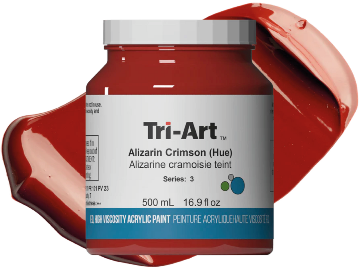 TRI-ART ACRYLFARBE 500ML S3  ALIZARINKARMESIN IMITIERT 305 1
