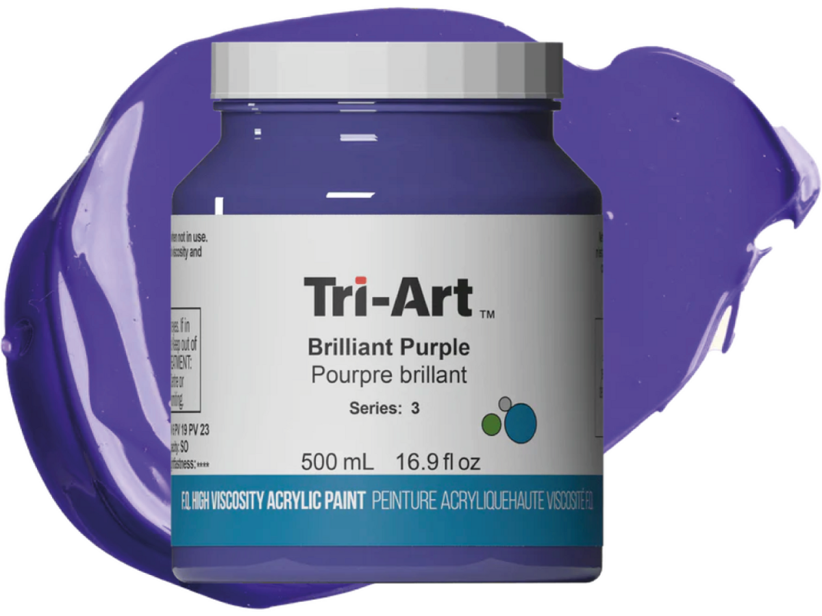 TRI-ART ACRYLFARBE 500ML S3 BRILLIANTVIOLETT 306 1