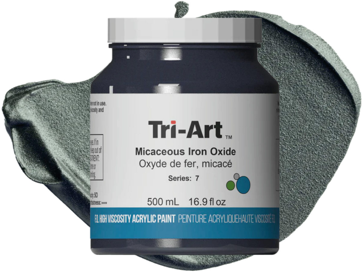TRI-ART ACRYLFARBE 500ML S7 MICACEOUS IRON OXIDE 1