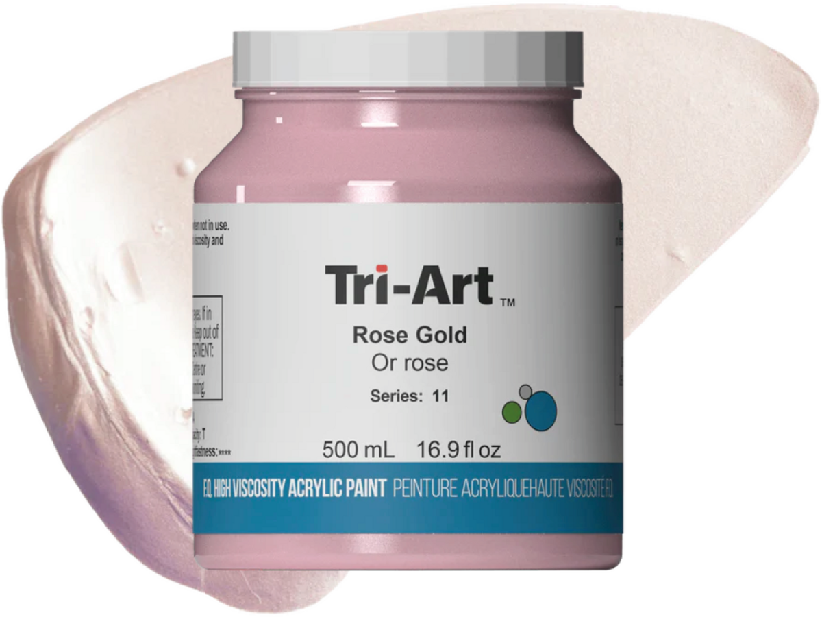 TRI-ART ACRYLFARBE 500ML S7 ROSA GOLD 1
