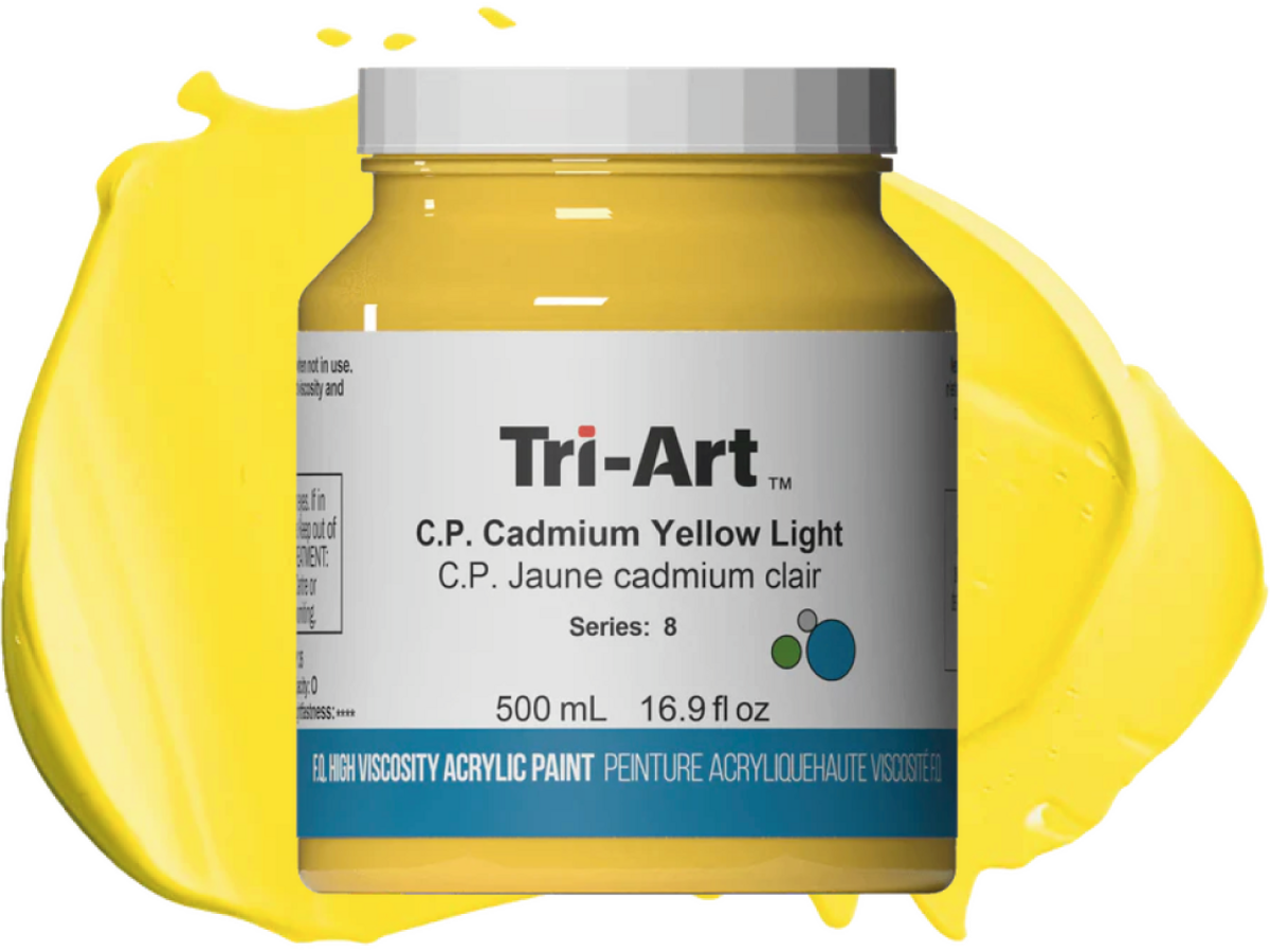 TRI-ART ACRYLFARBE 500ML S8 CADMIUM YELLOW LIGHT 1