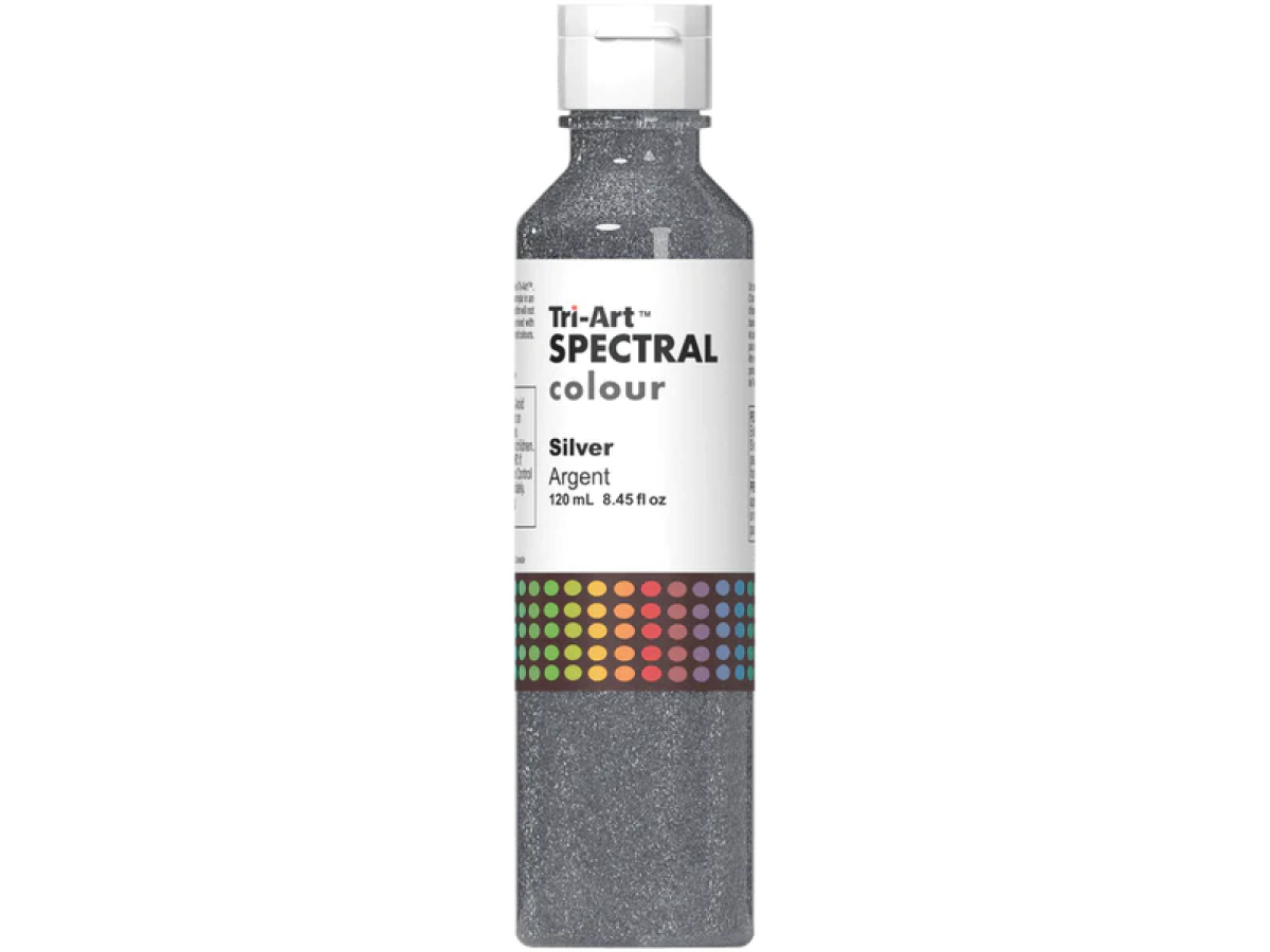 TRI-ART SPECTRAL COLOUR 120ML SILVER 1