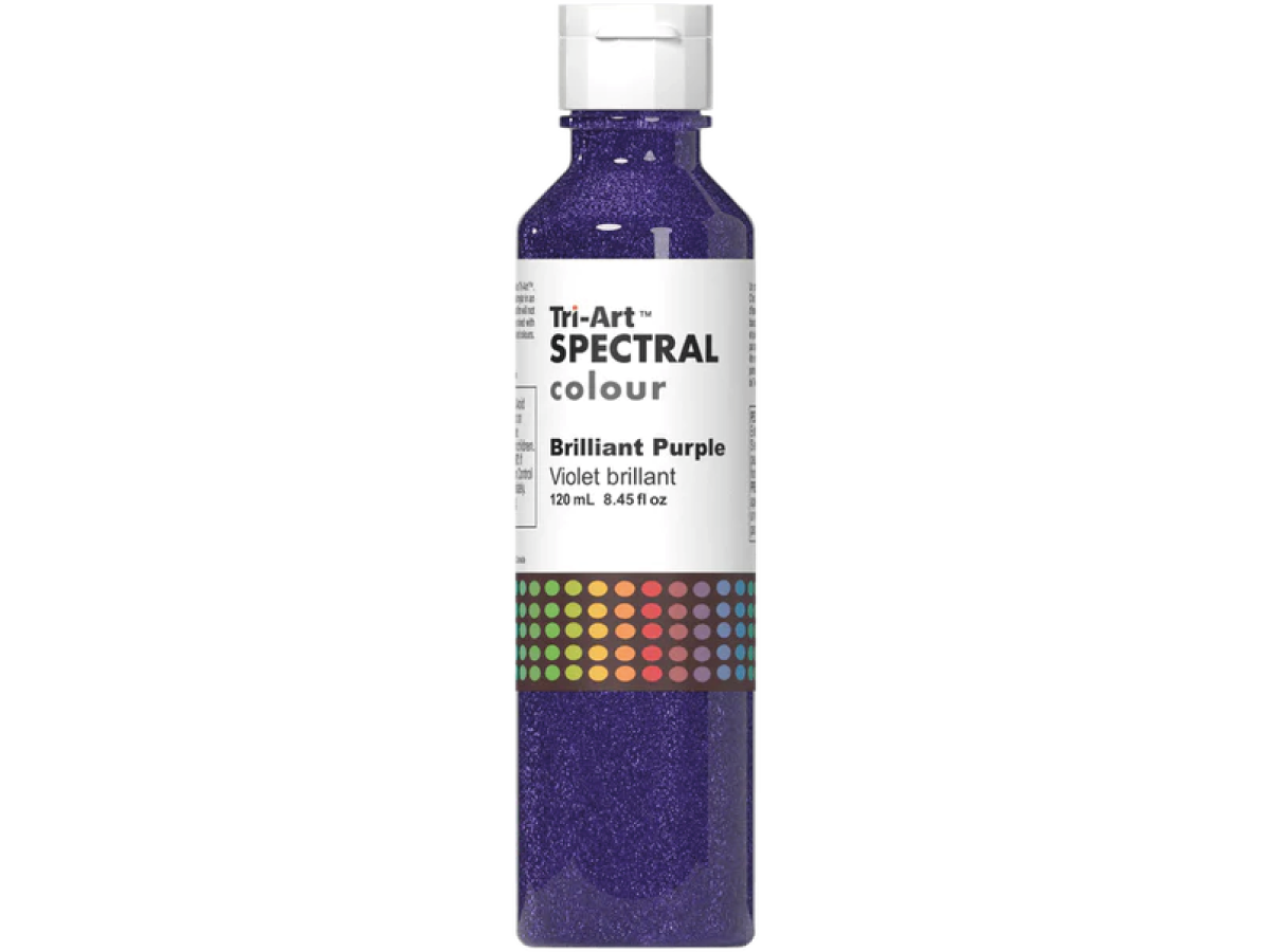 TRI-ART SPECTRAL COLOUR 120ML BRILLIANT PURPLE 1