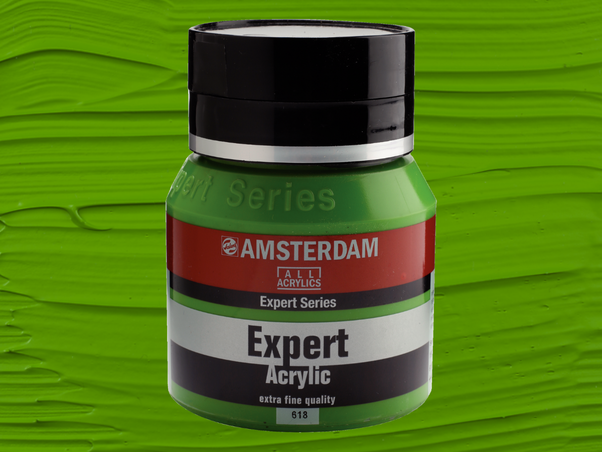 AMSTERDAM EXPERT 400ML 618 SERIE 2 PERMANENTGRÜN HELL 1
