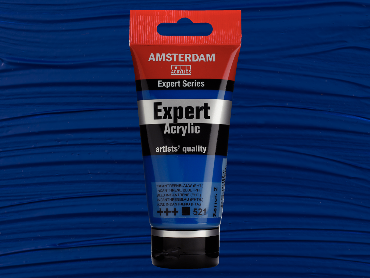 AMSTERDAM EXPERT 75ML 521 SERIE 2 INDANTHRENBLAU (PHTHALO) 1