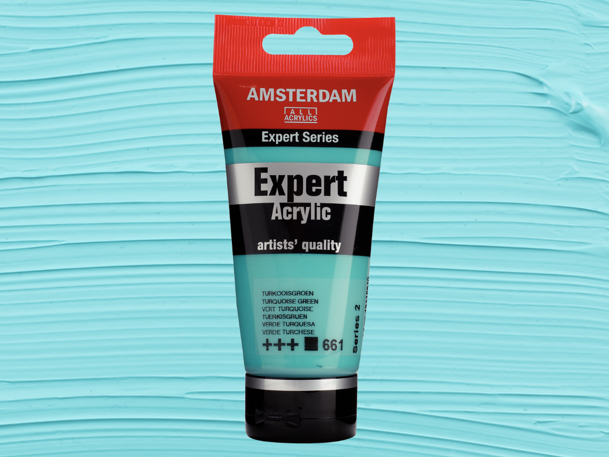 AMSTERDAM EXPERT 75ML 661 SERIE 2 TÜRKISGRÜN 1