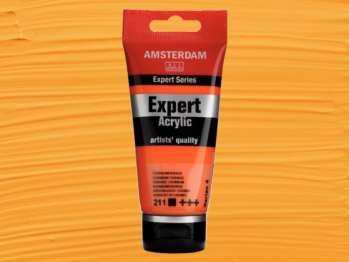 AMSTERDAM EXPERT 75ML 211 SERIE 4 KADMIUMORANGE 1