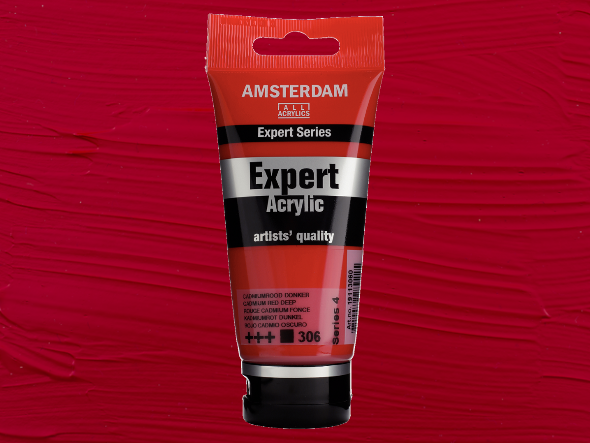 AMSTERDAM EXPERT 75ML 306 SERIE 4 KADMIUMROT DUNKEL 1