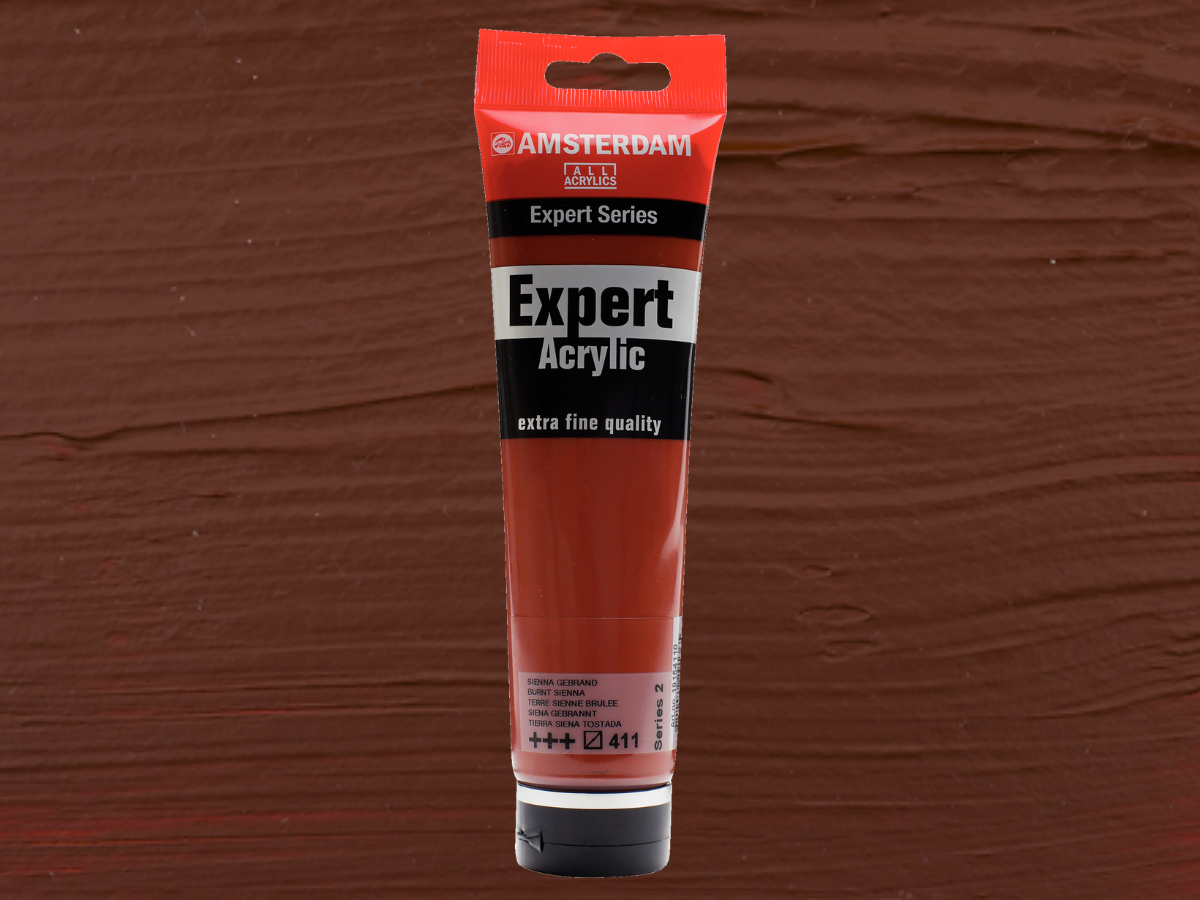 AMSTERDAM EXPERT 150ML 411 SERIE 2 SIENA GEBRANNT 1