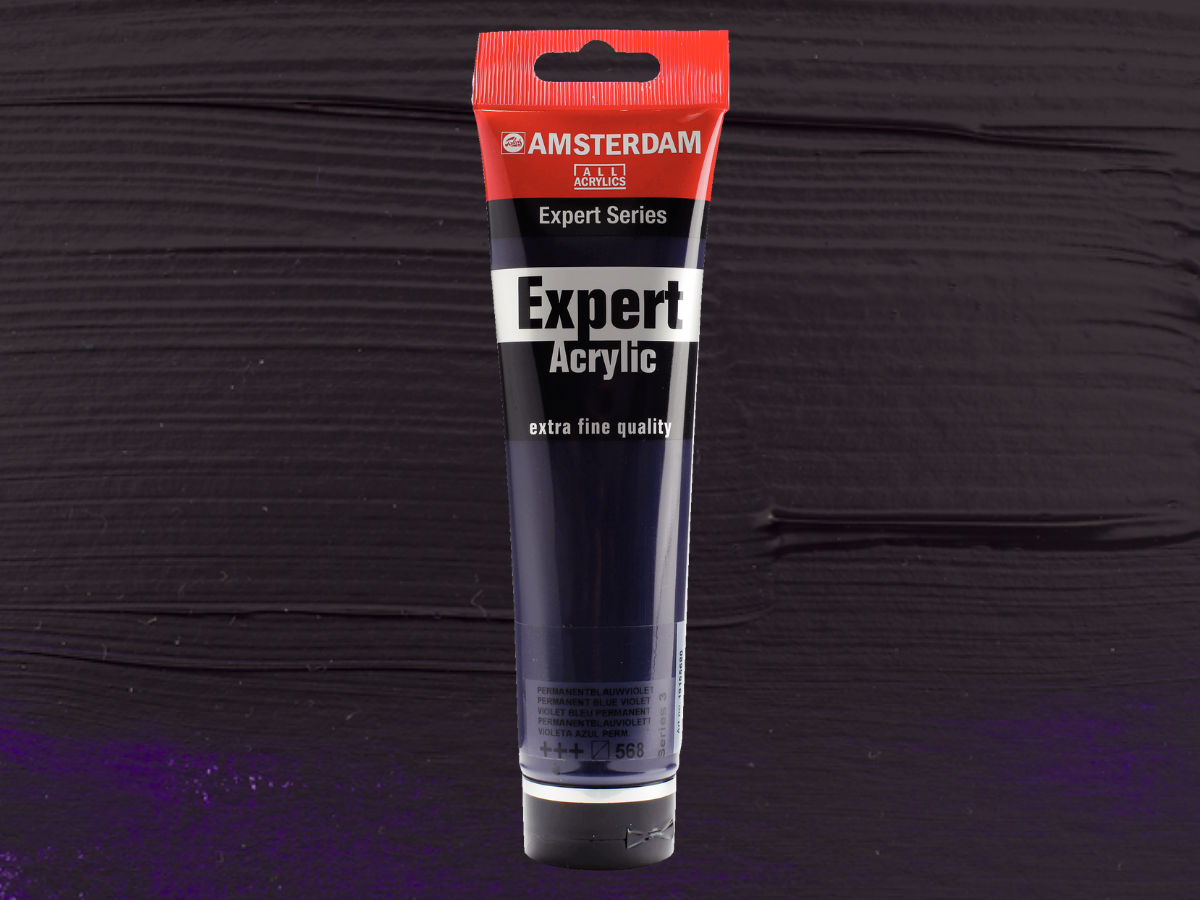 AMSTERDAM EXPERT 150ML 568 SERIE 3 PERMANENTBLAUVIOLETT 1