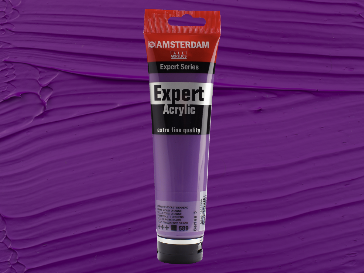 AMSTERDAM EXPERT 150ML 589 SERIE 3 PERMANENT VIOLETT DECK. 1