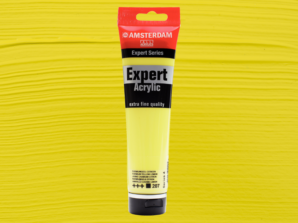 AMSTERDAM EXPERT 150ML 207 SERIE 4  KADMIUM GELB ZITRON 1