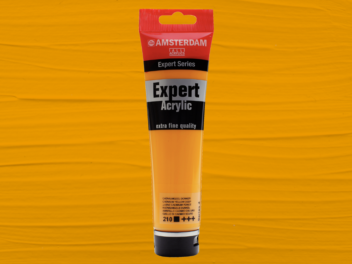 AMSTERDAM EXPERT 150ML 210 SERIE 4 KADMIUM GELB DUNKEL 1