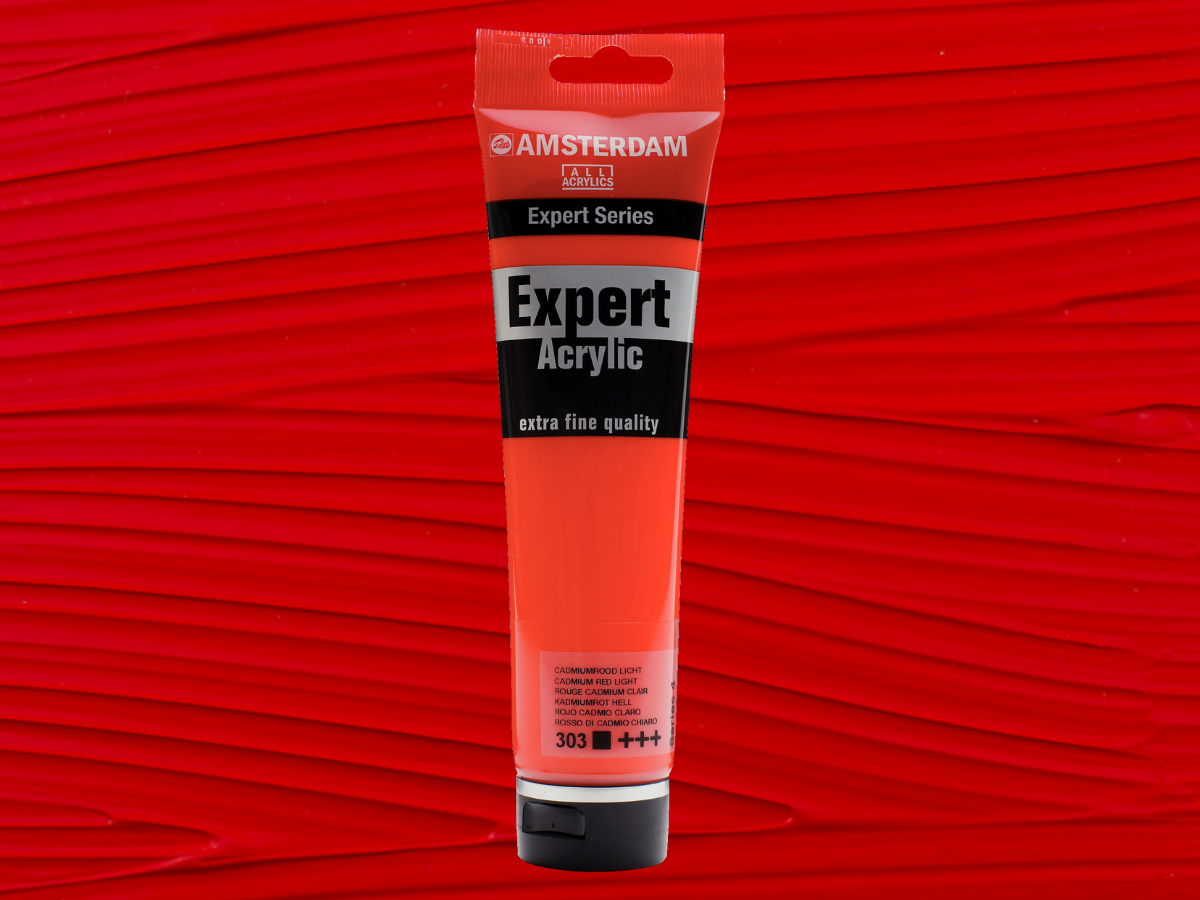 AMSTERDAM EXPERT 150ML 303 SERIE 4 KADMIUMROT HELL 1