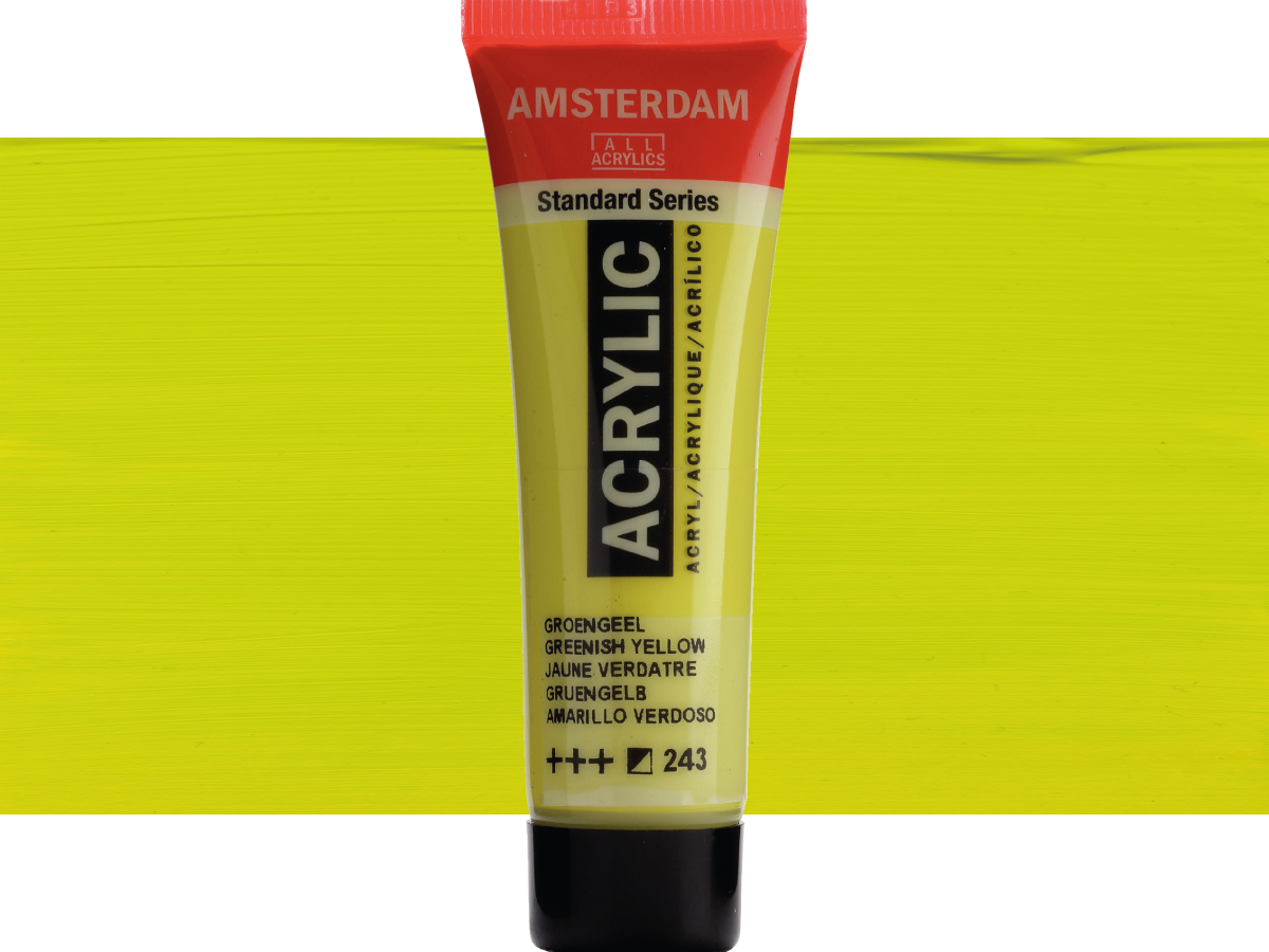 TALENS AMSTERDAM STANDARD 20ML 243 GRÜNGELB 1