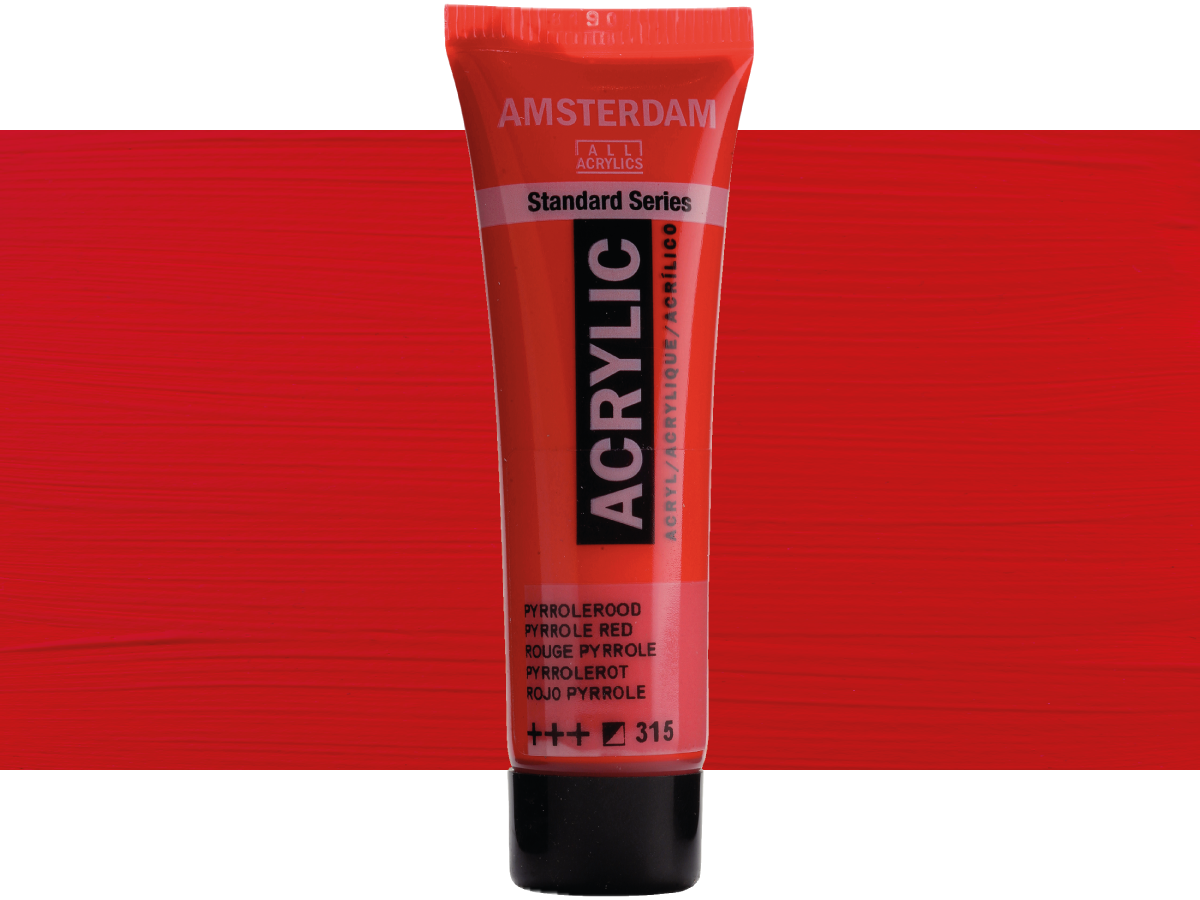TALENS AMSTERDAM STANDARD 20ML 315 PYRROLROT 1