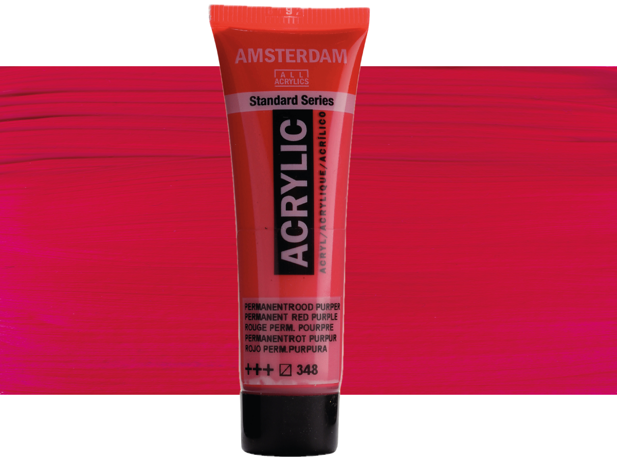 TALENS AMSTERDAM STANDARD 20ML 348 PERMANENT PURPUR 1