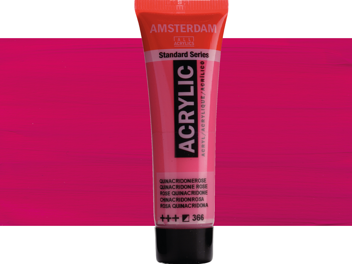 TALENS AMSTERDAM STANDARD 20ML 366 CHINCR.ROSA 1