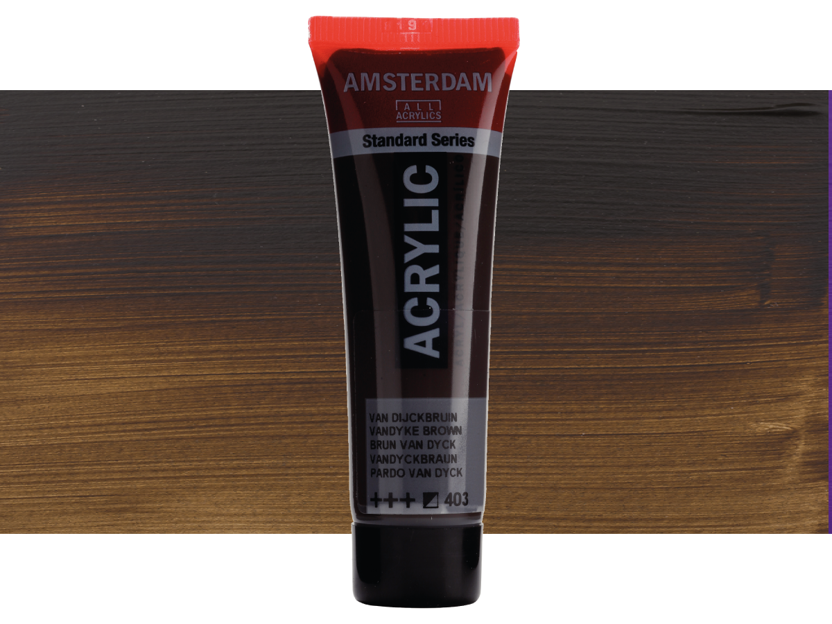 TALENS AMSTERDAM STANDARD 20ML 403 VANDYCKBRAUN 1