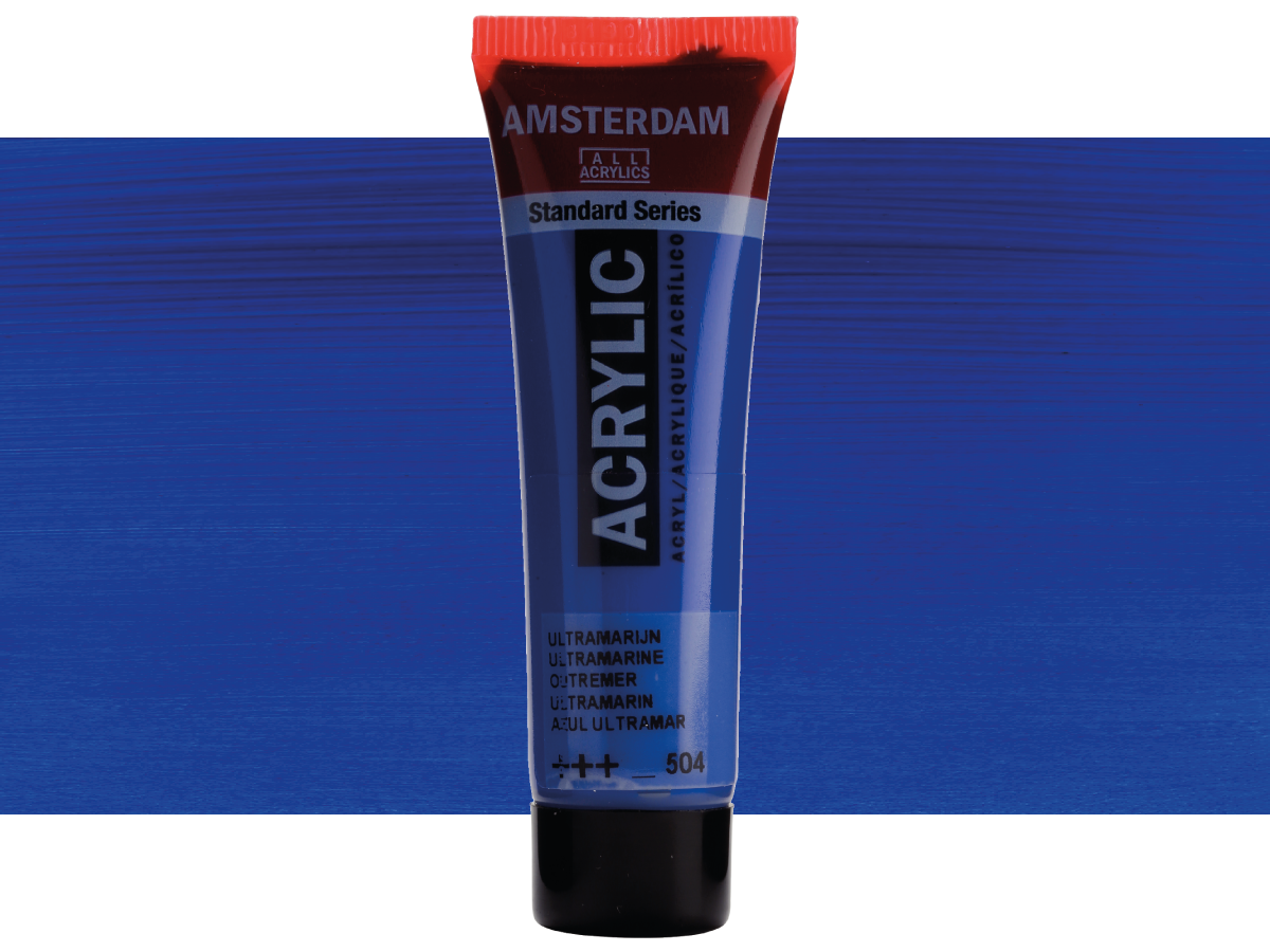 TALENS AMSTERDAM STANDARD 20ML 504 ULTRAMARIN 1