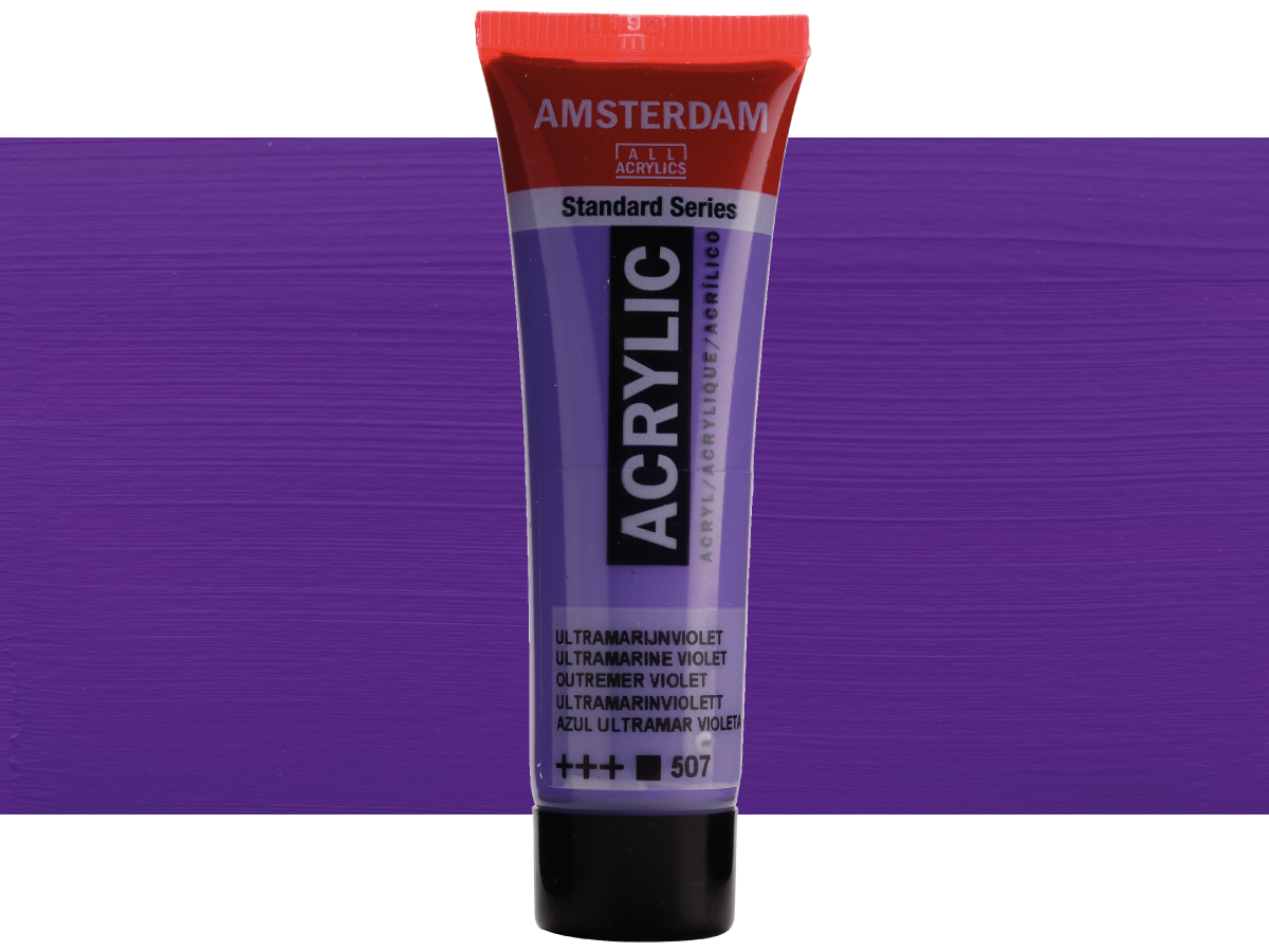 TALENS AMSTERDAM STANDARD 20ML 507 ULTRAMARIN VIOLETT 1