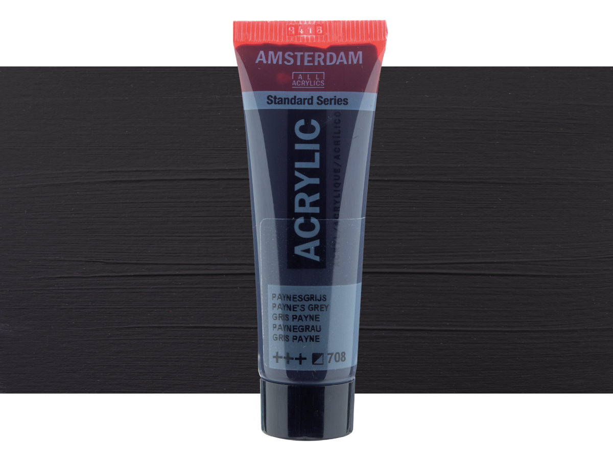 TALENS AMSTERDAM STANDARD 20ML 708 PAYNESGRAU 1