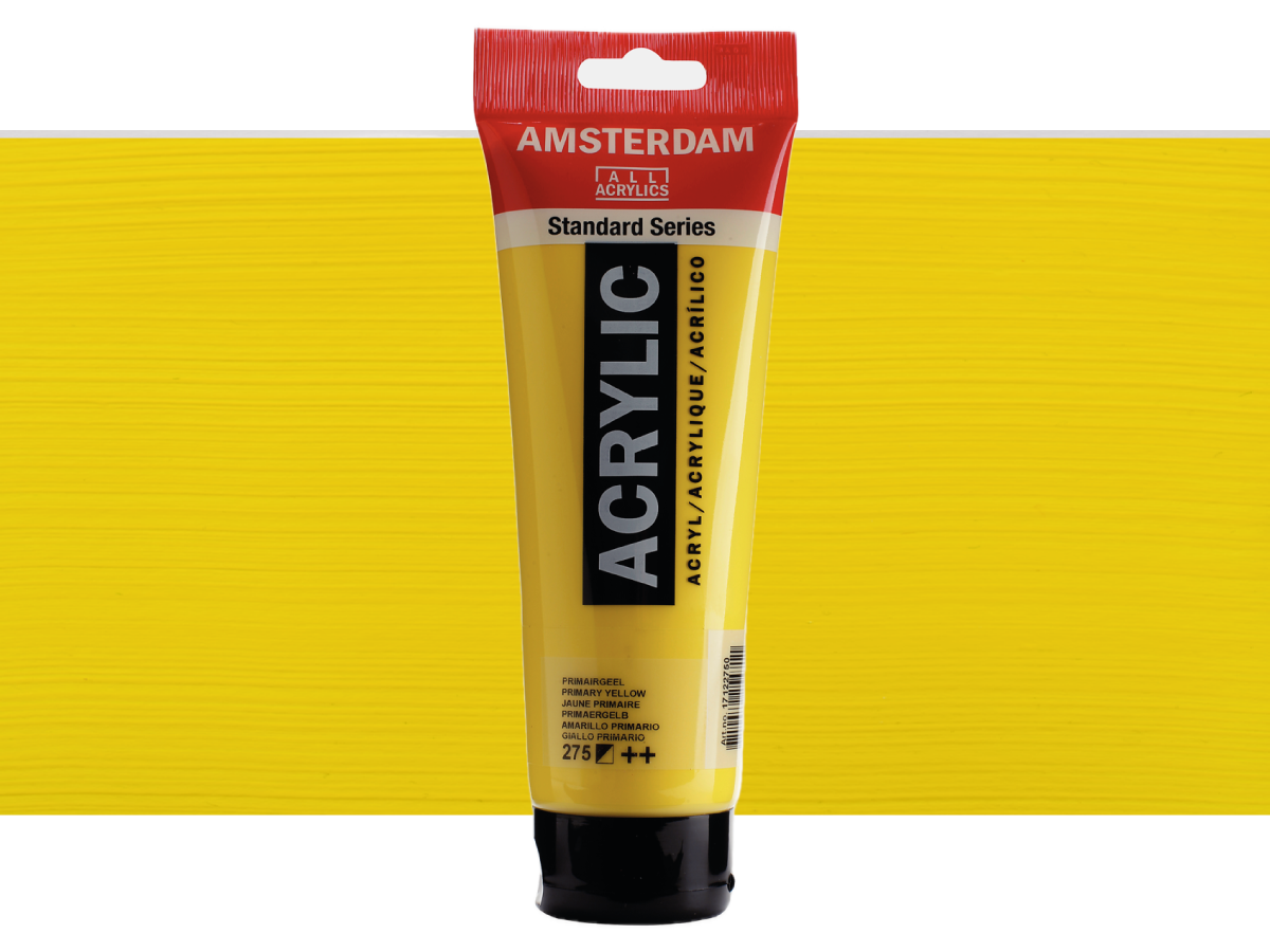 TALENS AMSTERDAM STANDARD ACRYL 250ML 275 PRIMÄR GELB 1