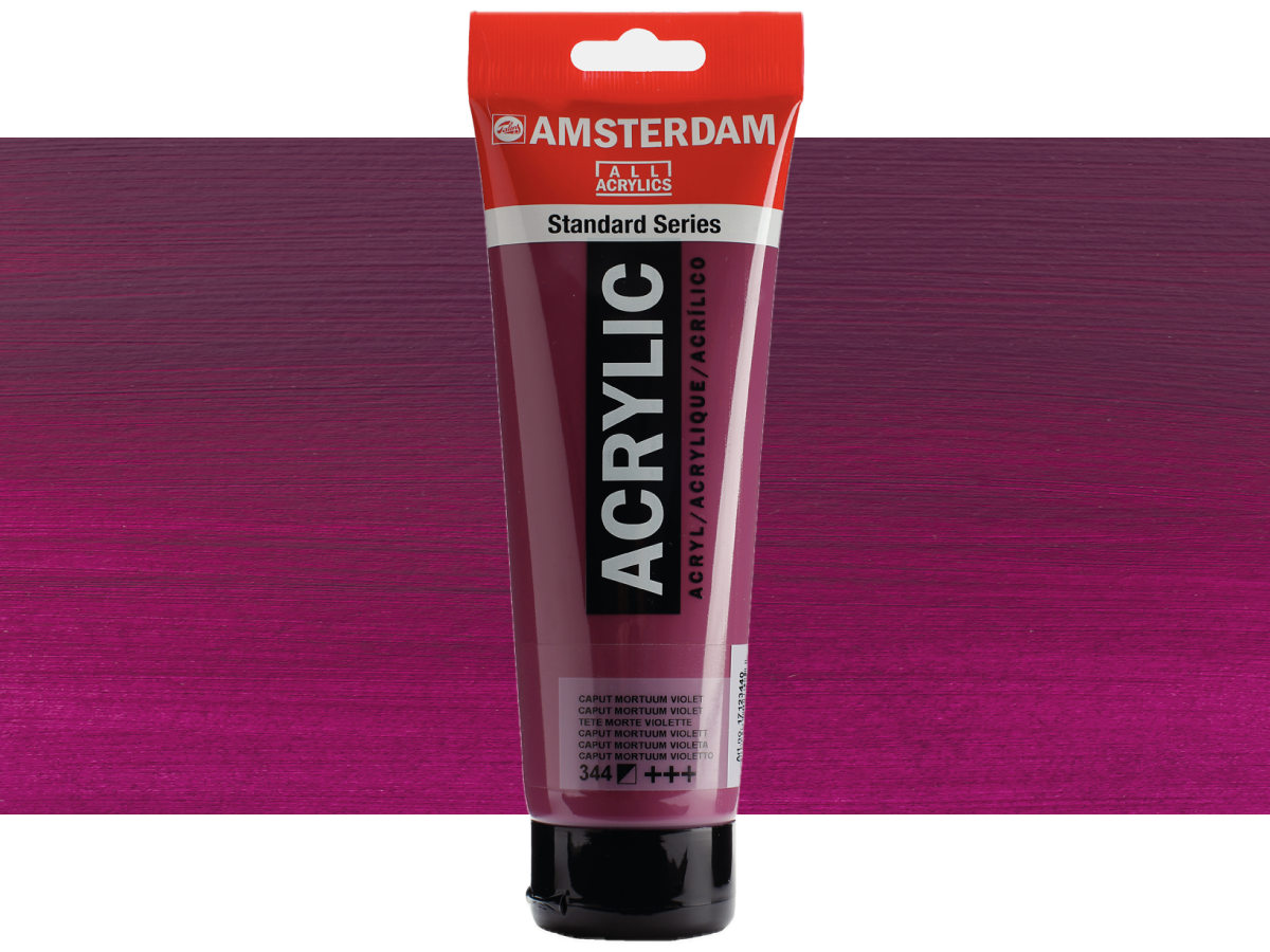 TALENS AMSTERDAM STANDARD ACRYL 250ML 344 CAPUTMORTUUMVIOLET 1